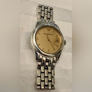 Men’s Emporio Armani stainless steel watch AR 5502